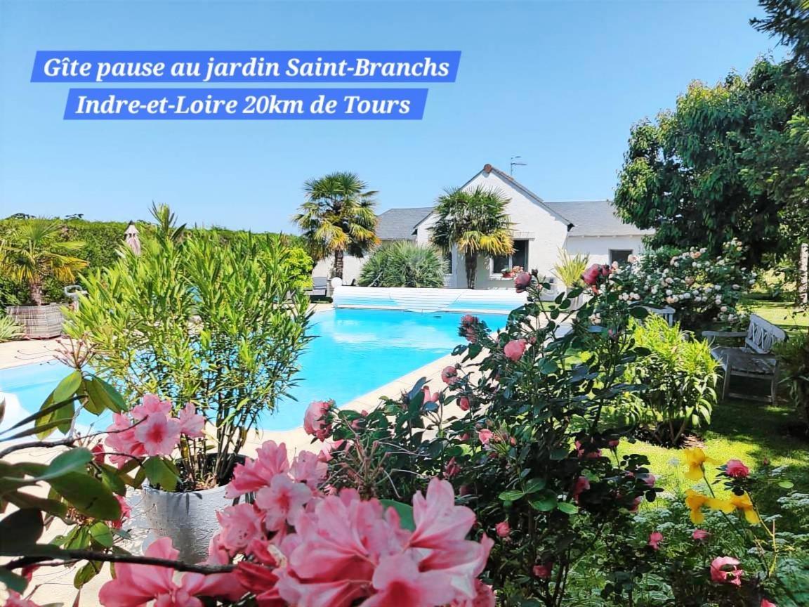 Gite Pause Au Jardin Saint-Branchs Exteriér fotografie